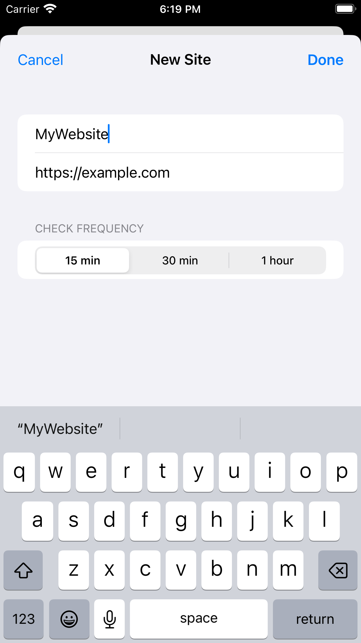 StatusWidgets