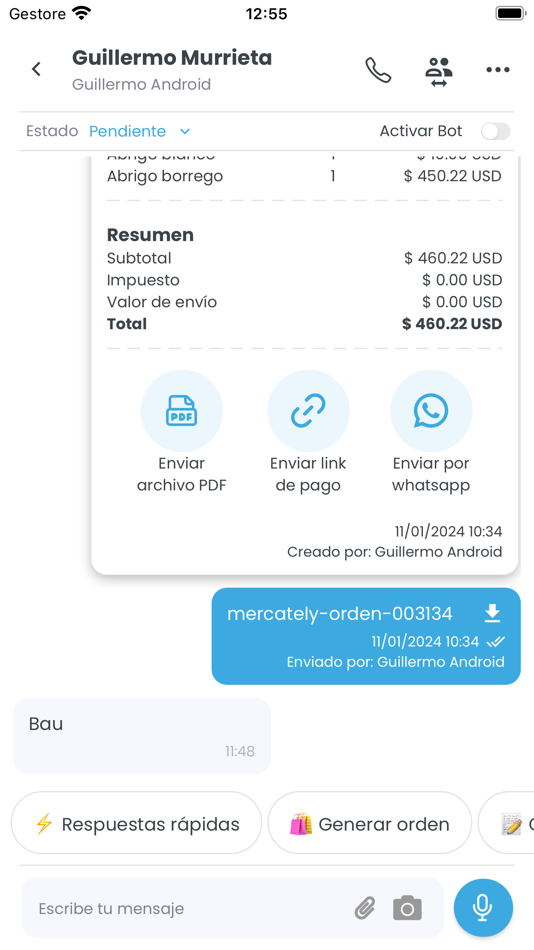#6. Mercately (iOS) 由: Mercately LLC