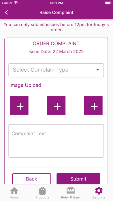 Gwala's A2 Milk App Screenshot