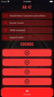 gun sounds catalog iphone screenshot 3