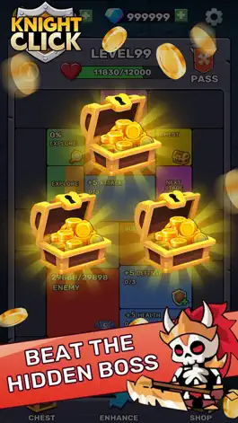 Game screenshot Knight Click Simple RPG apk