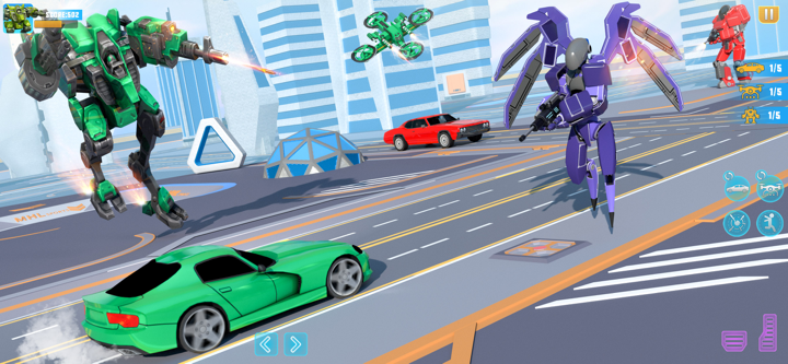 Car Robot Transform - Strike screenshot 4