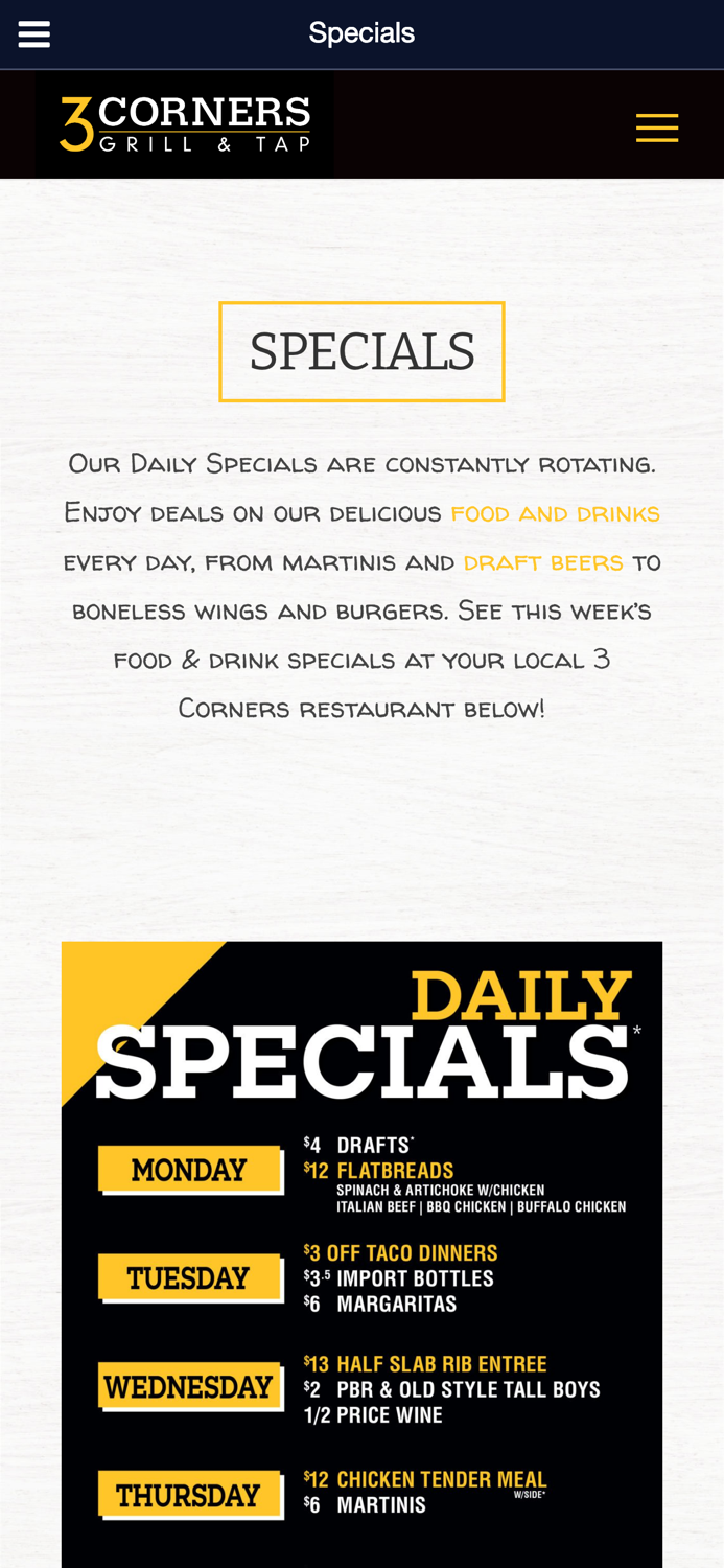 3 Corners Grill and Tap