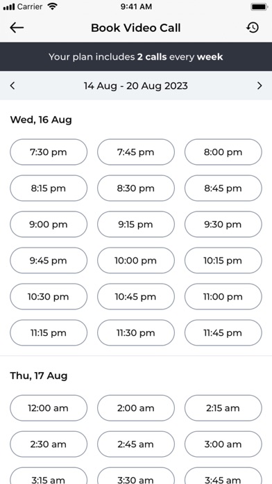 Mind and Matter Fitness Screenshot