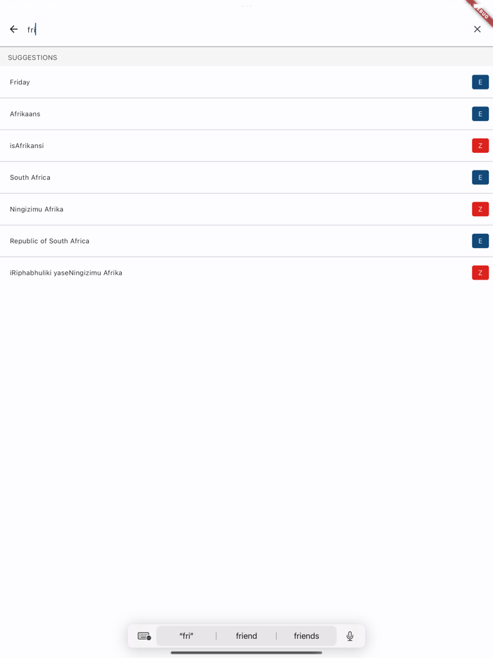 English Zulu Dictionary