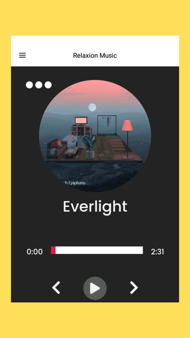 Guided Mindfulness App Screenshot
