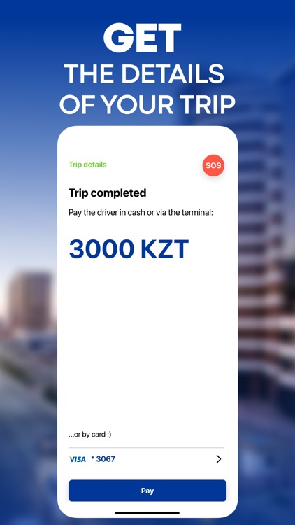 Ozar Taxi: Rides from 250 KZT screenshot-4