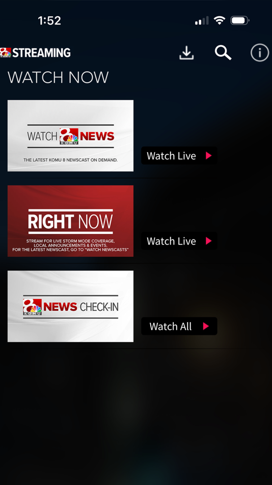 #2. KOMU 8 Mobile Streaming (iOS) 게시자: University of Missouri