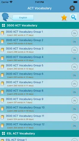 Game screenshot 4500 ACT Vocabulary mod apk