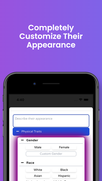 ChatFriends AI Screenshot