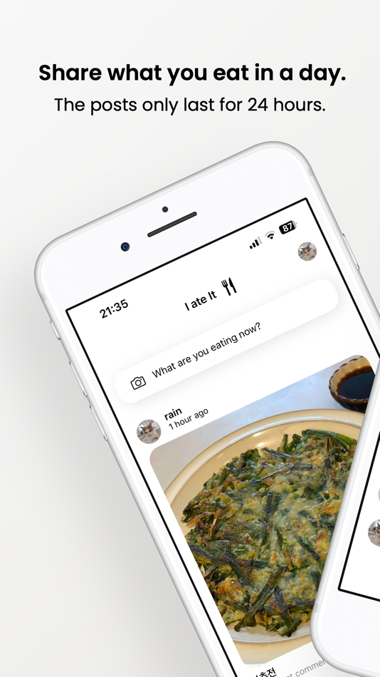 #1. I ate it. (iOS) 由: Eunbee Kang