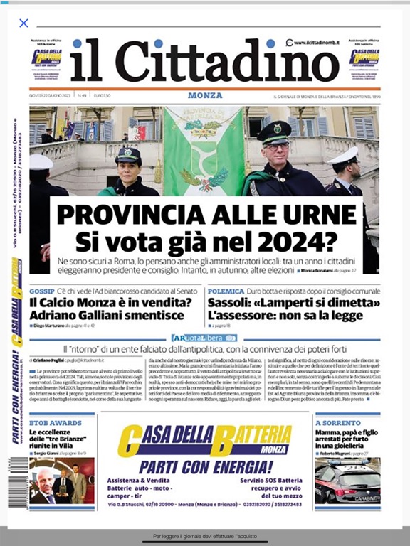 Screenshot #6 pour Il Cittadino Monza e Brianza