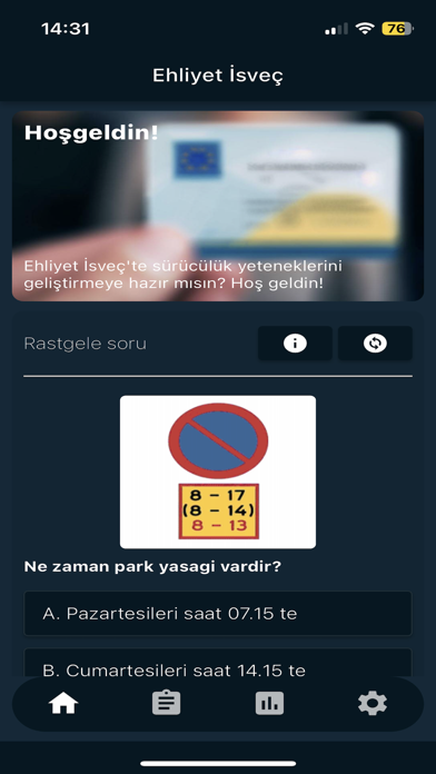 Ehliyet İsveç Screenshot