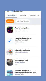 aprendatorah iphone screenshot 1
