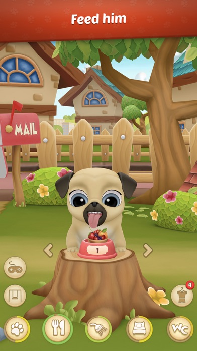 My Virtual Pet Dog: Pug Louie Screenshot