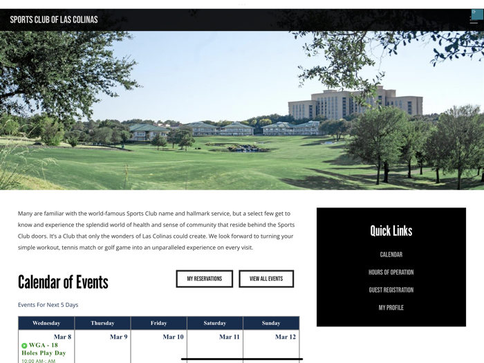 Sports Club of Las Colinas