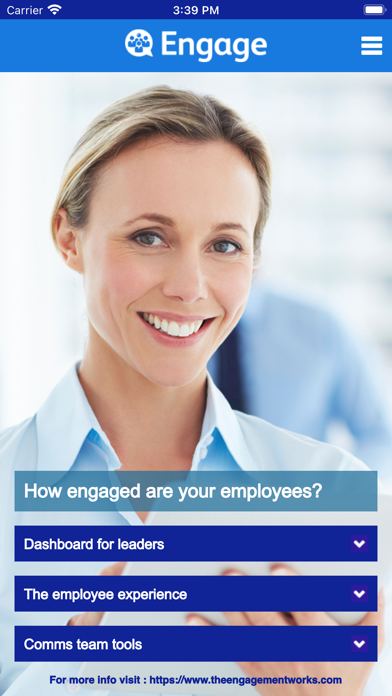 Engage for employee engagement Screenshot