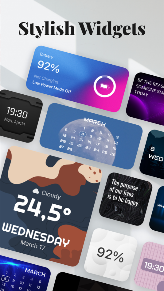 #7. Themes: Wallpapers and Widgets (iOS) 由: Petro Holovatyuk