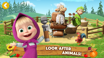 Masha and the Bear: Farm Games