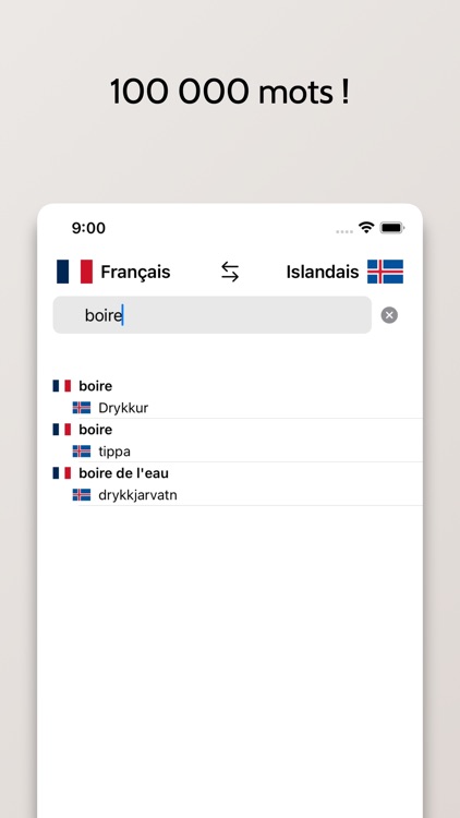 Islandais-Français