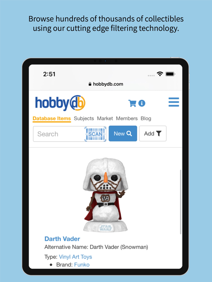 hobbyDB Funko Cars and Figures