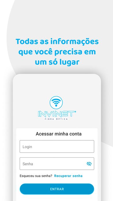 Invinet App Screenshot