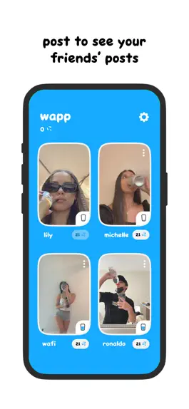 Game screenshot wapp - hydrate with friends hack