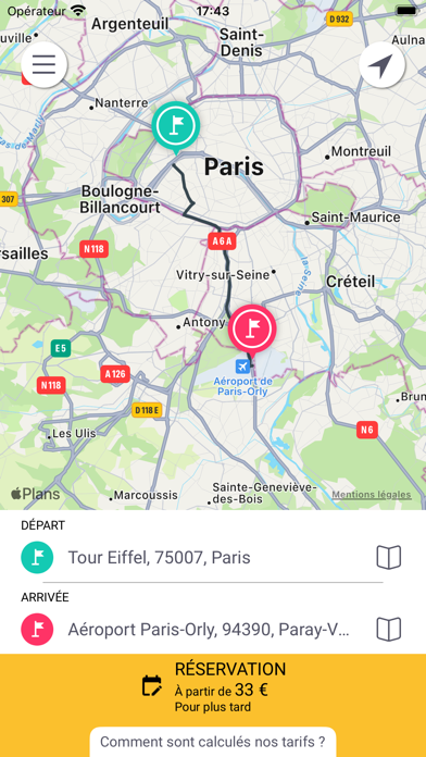 Taxi express Screenshot