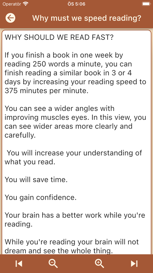 #2. Speed Read Exercises Pro (iOS) 由: Faruk Arslan