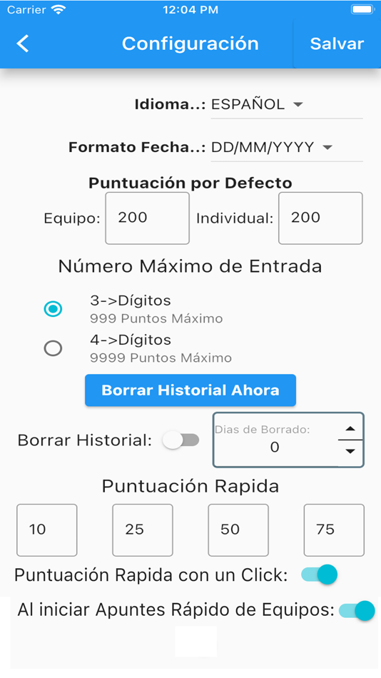 #2. Dominó Score FS (iOS) By: Francisco Flete