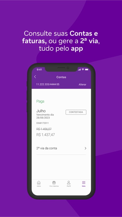 Meu Vivo Empresas Móvel Screenshot