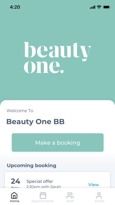 Beauty One BB Screenshot