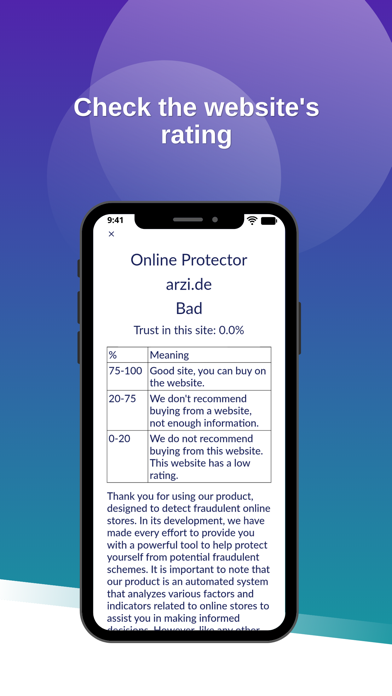 Online Protector Screenshot