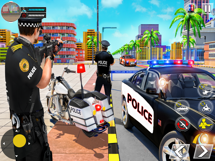 US Police Bike Crime Gangster