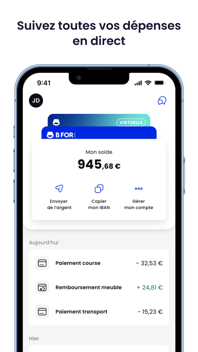 BforBank – Banque en ligne Screenshot