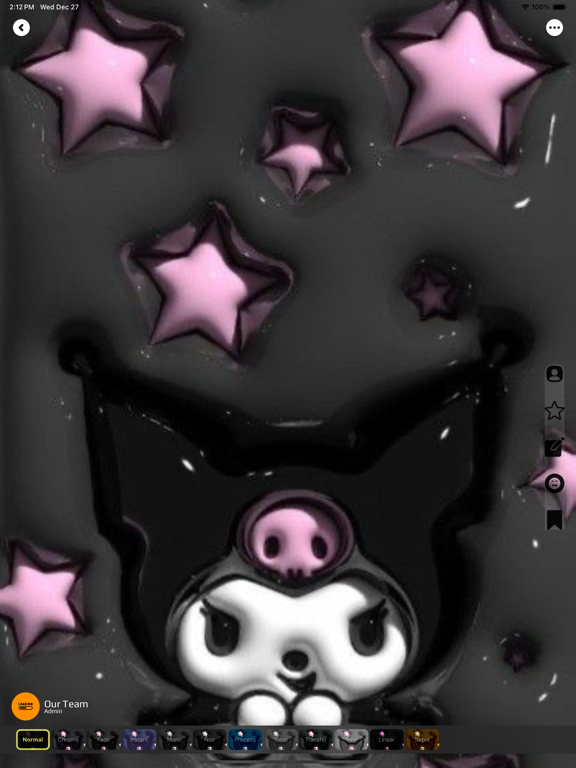Screenshot #4 pour Funny 3D Kuromi Wallpaper 4k