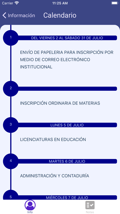 UsoLink Postgrado Screenshot