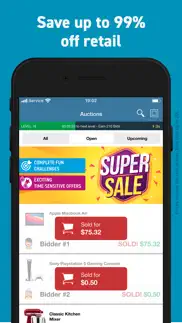 dealdash - bid & save auctions iphone screenshot 4