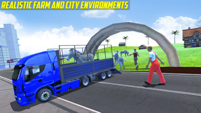 Truck Animals Transport Sim Screenshot