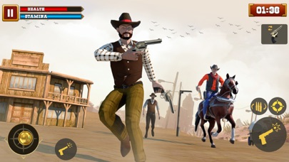 West Cowboy Horse Riding Games Screenshot