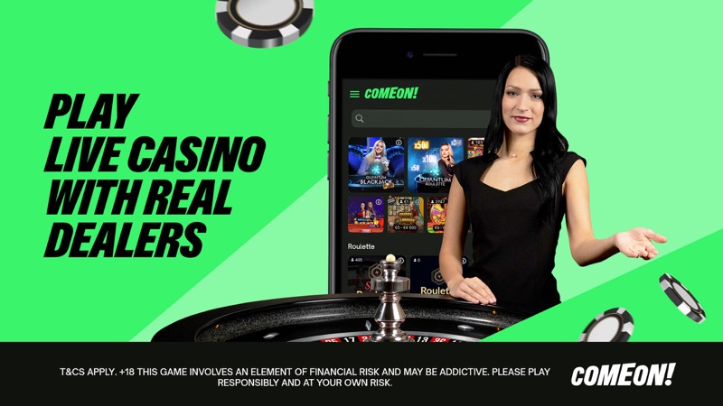 ComeOn! Casino Online & Bet screenshot 2