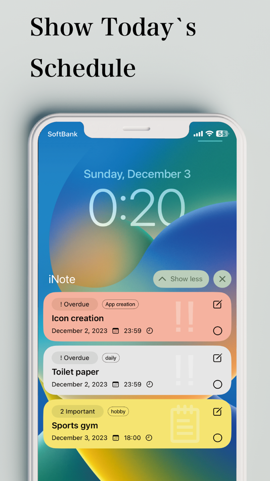 #3. iNote:Color sticky note memo (iOS) 由: Hajime Suzuki