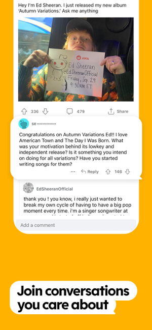 ‎Reddit Screenshot