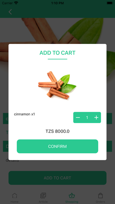 Mackspice  farming & products Screenshot