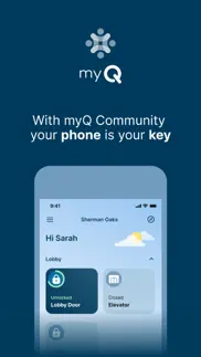 community by myq iphone screenshot 1