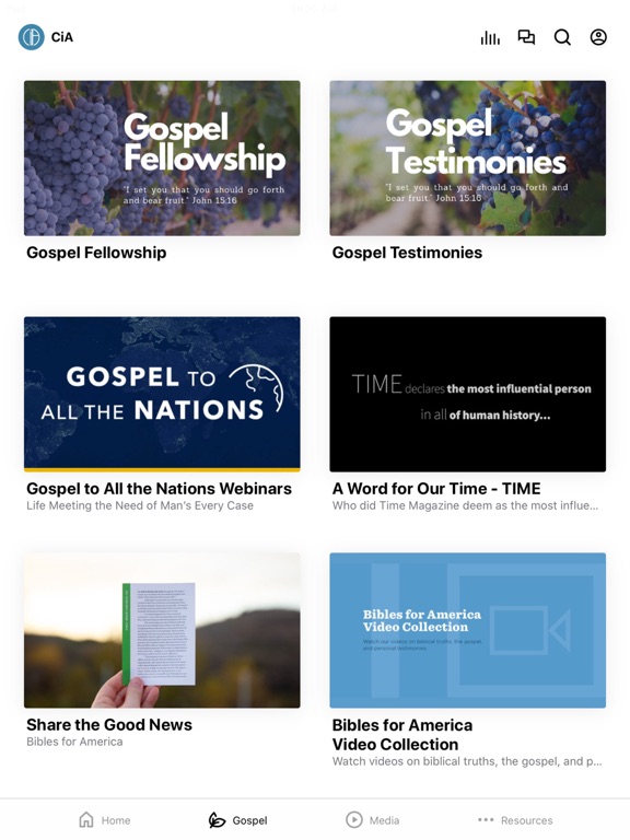 The church in Atlanta iPad screenshot 2 - Education app