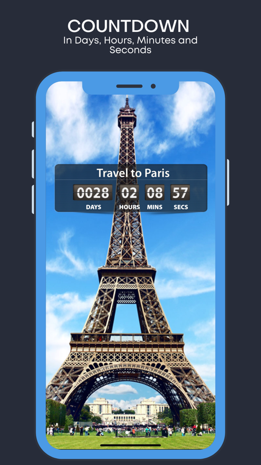 #1. Big Day–Event Countdown Clock (iOS) Podle: WW Productions BVBA