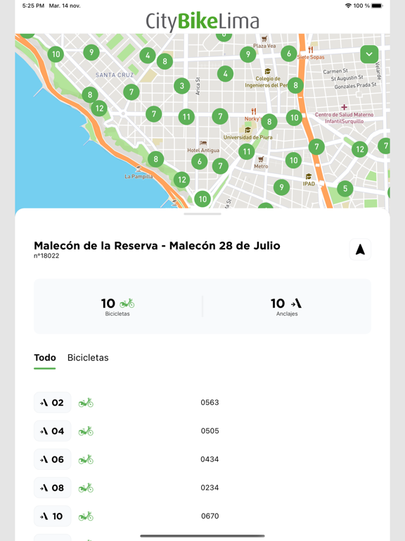 Screenshot #6 pour CityBike Lima