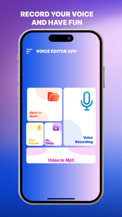 Voice Editor App