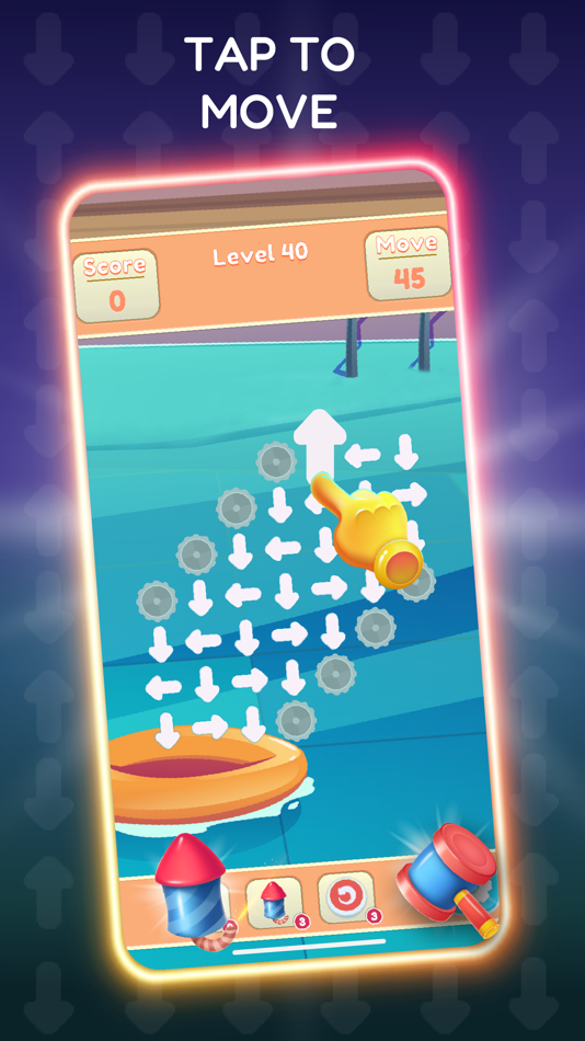 #1. Sweep Puzzle - Tap Arrows Away (iOS) 由: Ozgur Yalcin